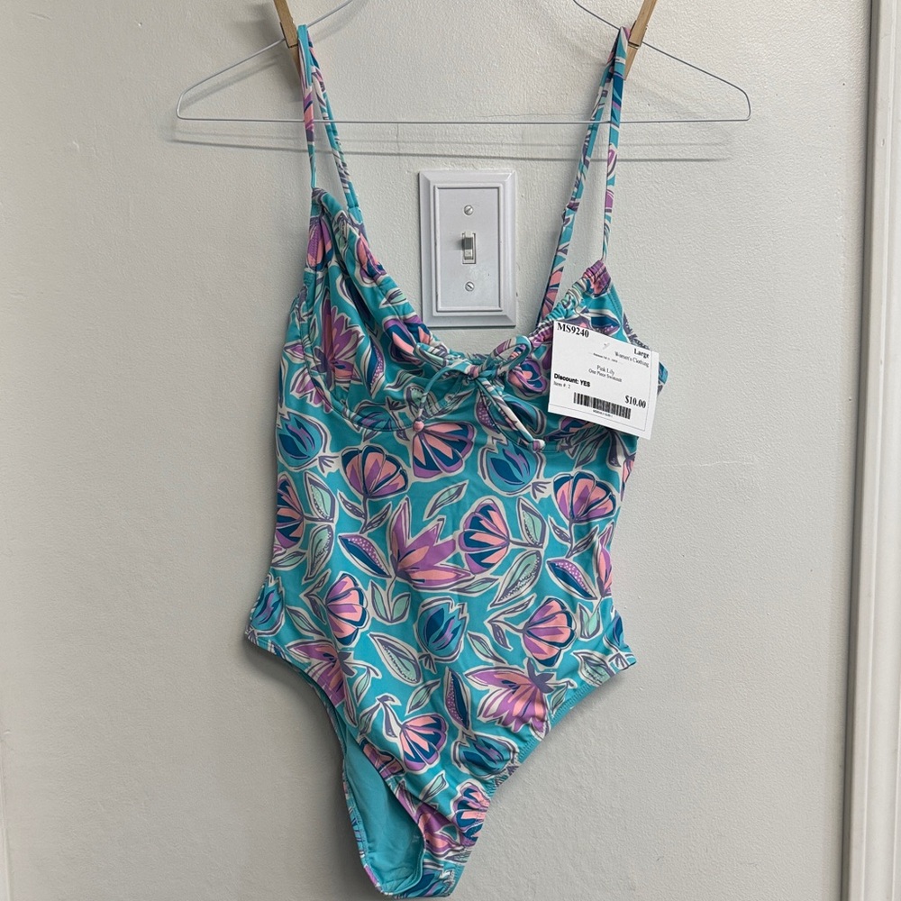 Floral One Piece Swimsuit
